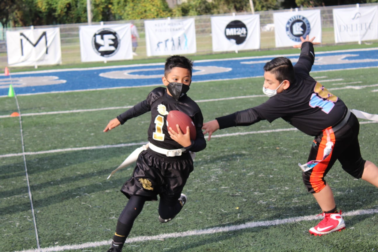 Emperadores Aztecas categoria U-8 Mixta flag football - AFFEMEX